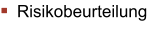 Risikobeurteilung