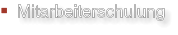 Mitarbeiterschulung