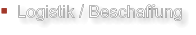 Logistik / Beschaffung